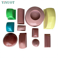 Pad Cetak Hijau YiNUOT Baru - Bulat, Persegi & Bentuk Kustom 65x50x55mm OEM