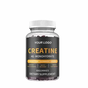 OEM suplemen energi Label pribadi 5g creatine monohidrat gummy beruang creatine gummies