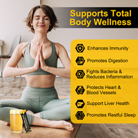OneBtanicl Bâtonnets de miel en résine de Shilajit de l'Himalaya pur Marque privée Supplément à base de plantes naturelles Bâtonnets de miel Shilajit pour femmes