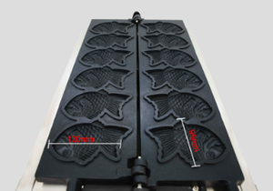 Fish Bear Cartoon Shape Taiyaki Cake Ice Maker <b>Machine</b> Cheap Price High Quality Medical Super Non-Stick Coating Ensures Longer S - Product Image 2