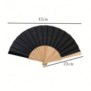 Abanico de mano de madera para mujer, estilo flamenco español, para disfraz - Product Image 4