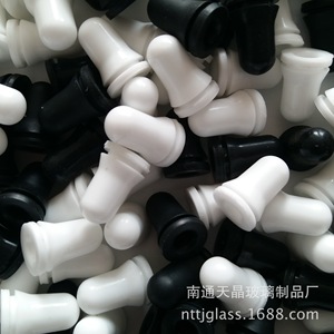 Puntas de silicona Tianjing de 2.0 mm, negras y blancas, para envases de cosméticos - Product Image 2