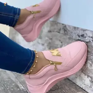 New arrival women's fashion sneakers casual shoes shoes women wedges ladies sports