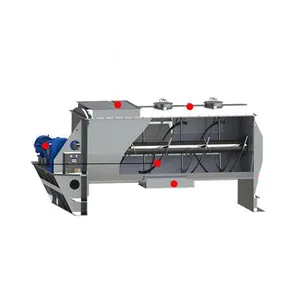 Industrial Powder Double 1000 Dahan Blade Espiral Blender Ribbon Mixer Máquina mezcladora horizontal 750 Kg