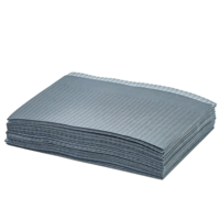 Serviettes en papier pour ongles jetables, sans peluches, imperméables, 3 plis, très absorbantes, 33x45cm, pour salon de manucure