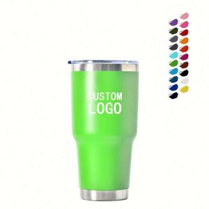 Gobelet isotherme personnalisé de 30 oz à double paroi en acier inoxydable, tasse à café et à eau à prix abordable, tasses de voyage pour voiture de 30 oz avec couvercle - Product Image 4
