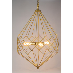 <b>Gold</b> Wire Handmade Brass <b>Lantern</b> Christmas Contemporary Sleek Modern Design Durable Construction Living Room Bedroom Dining - Product Image 1