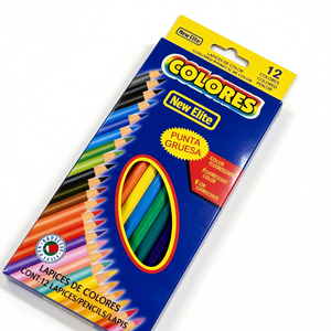 Lápices de Colores No Tóxicos Certificados EN71/ASTM, 12/24/36/48 Colores, Plástico, 7 Pulgadas, para Estudiantes, Niños, Dibujo Escolar - Product Image 3
