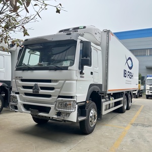 รถบรรทุกห้องเย็นดีเซล Sinotruk Howo 20 ตัน 6x4 สภาพใหม่ สำหรับขนส่งเนื้อสัตว์และปลาแช่แข็ง - Product Image 1
