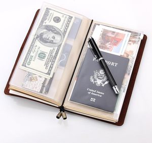 <span class=keywords><strong>Livre</strong></span> de couverture en cuir PU avec bande élastique Journal en cuir PU A6 Journal d'écriture - Product Image 5