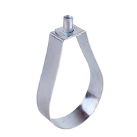 Colliers de serrage en acier galvanisé robuste pour système d'arrosage, boucles pivotantes, pinces en forme de poire pour système d'arrosage, clips pour tuyaux doublés