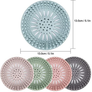 Bathroom Hair <b>Sink</b> Sewer Filter Floor <b>Drain</b> Strainer Water Hair <b>Stopper</b> Bath Catcher Shower Cover Clog Bathroom Accessories - Product Image 2