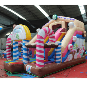 Trung Quốc Nhà Máy bơm hơi khổng lồ trượt nước thổi lên Inflatable trượt nước hồ bơi cho người lớn trẻ em - Product Image 5
