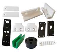 Piezas de Nylon Autolubricantes Personalizadas, Moldeo por Inyección, Bloques de Forma Especial Resistentes al Desgaste, Guías para Máquinas Industriales