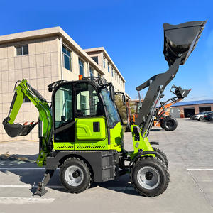 Kostenloser Versand Mini Bagger lader für den Städtebau Günstiger Bagger lader China <span class=keywords><strong>Loader</strong></span> - Product Image 5