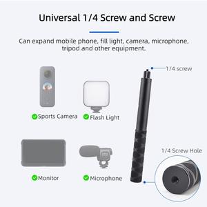 Monopié Extensible con Mango Giratorio YEAH, Palo para Selfies, Trípode para Insta360 Bullet Time, Luz de Flash, Monitor, Micrófono - Product Image 3