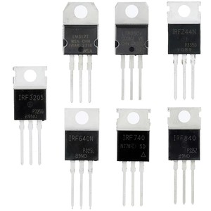 Transistor LM317T L7805 IRF640 IRF740 IRF840 IRFZ44N IRF3205, Regulador de Voltaje DIP, L7805CV MOSFET IRF640N, Computadora H336 - Product Image 1
