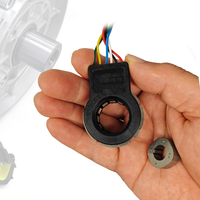 Mini-Absolutwertgeber-Encoder für hohe Temperaturen (150 °C), 12-Bit, passiv, IP69, Flanschmontage für Synchronmotoren, Rotoröffnung 9,52 mm, 2/4/6-polig