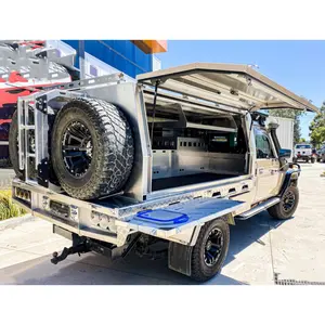 Individueller Aluminium-Ute-Betriebsschirm mit Doppel-Fahrerkabine, Ute-Schale und Überdachung für Pickup-Lkw, Toolbox für Lkw, Ute-Betriebsschirm zu verkaufen