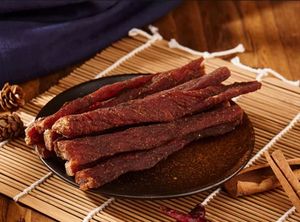 Hongxiangji Vente en gros de viande séchée au porc épicée et de Bakkwa, collations à base de viande, faible teneur en matières grasses, semi-molle, 66g, ODM - Product Image 5