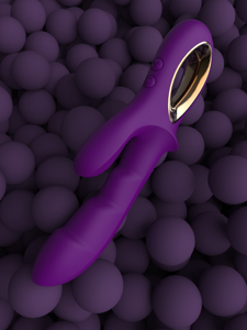 Dual-Frequenz Weibliches Masturbationsspielzeug Luxuriöses Wasserdichtes Vibrierendes Spielzeug Wiederaufladbar Flirtendes Doppelmotor-Gerät - Product Image 5