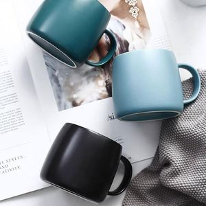 Custom Customized Logo <b>Ceramic</b> <b>Mug</b> Creative Matte Pure Color Coffee <b>Mugs</b> Tea Milk Latte Porcelain Novelty Tumblers Cute Cups - Product Image 6
