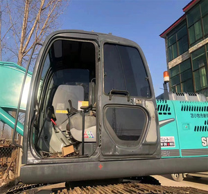Kobelco เครื่องขุดดิน SK200รถตักดินระบบไฮดรอลิกตีนตะขาบขนาดใหญ่0.8เมตร114kw - Product Image 5
