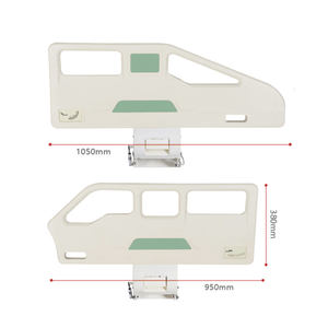 <span class=keywords><strong>Lit</strong></span> médical électrique multifonctionnel pour hôpital avec barrières latérales certifiées ISO en PP et métal - Product Image 1