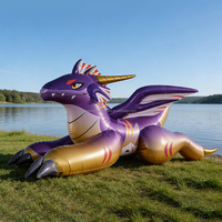 Modèle de dragon gonflable personnalisé Wanjun