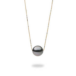 7-10 दिन के डिलीवरी टाइम ज्वेलरी फैक्ट्री में 14k मोती का हार सोने का मोती हार - Product Image 2