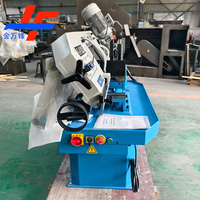 Scie à ruban manuelle G4025 pour métaux, machine de découpe d'angles en acier structurel avec pivot horizontal, moteur 1,1 kW, 380 V/220 V