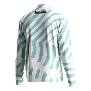 T-shirt décontracté à sublimation pour femme, col en V, col roulé, coupe oversize, haute qualité, vente en gros - Product Image 4