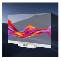 Écran OLED transparent tout-en-un de 55 pouces, 600 nits, 178° °   Cadre métallique sur mesure pour affiches numériques animées – Idéal pour les détaillants