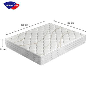 Colchón <span class=keywords><strong>de</strong></span> Estilo Moderno para Dormitorio, <span class=keywords><strong>de</strong></span> Algodón, Seda Helada, Tejido Coreano, Látex Natural, <span class=keywords><strong>Espuma</strong></span> Viscoelástica Extra Grande, Colchón <span class=keywords><strong>de</strong></span> Muelles Ensacados - Product Image 2