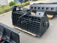 Aksesoris Bucket Mixer untuk Mini Skid Steer Loader Concrete Mixer Bucket