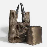 Nouveau sac bandoulière pour femme, tissé ajouré, de haute qualité, personnalisable, en néoprène, grande capacité, sacs à main pour femmes
