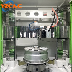 Torno CNC para Reparación de Arañazos en Llantas de Aleación con Sonda de Rubí WRC32 - Product Image 2