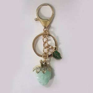 Luxury Fashion <b>Bag</b> Charm Cute Strawberry Keychain Fruit Cherry Pendant Ornaments Women <b>Bag</b> Purses <b>Key</b> Decoration Accessories - Product Image 6