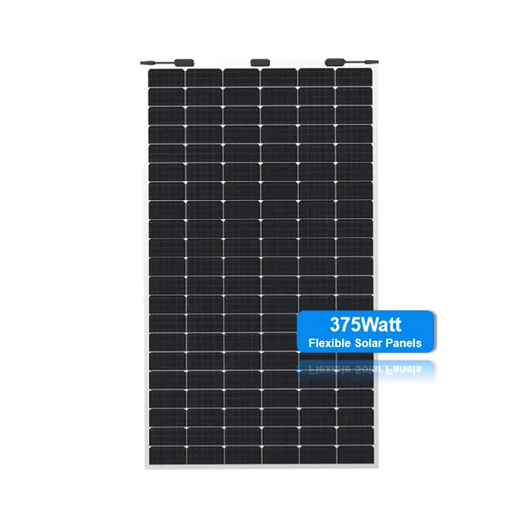 Commercio all'ingrosso della fabbrica 400W pannello solare flessibile 365W 375W 380W Mono solare Panesl prezzo