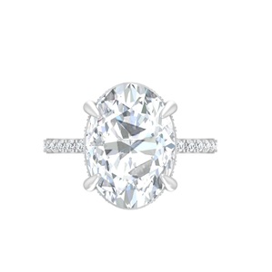 Anillo de diamante creado en laboratorio de 0,75 quilates de moda, regalo perfecto de plata 925 para esposa o prometida para venta de exportación - Product Image 1