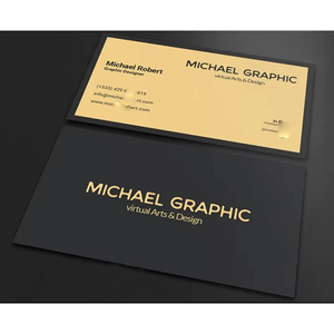 Logo di stampa a colori durevole con stampa di carte in PVC opaca UV oro caldo con accesso durevole - Product Image 3