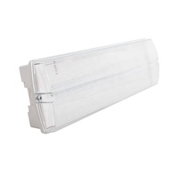 Lumière d'urgence murale 3,6W 220-240V IP65 étanche, lampe de sécurité incendie, norme européenne, encastrable et en saillie