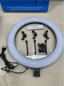 Anneau lumineux LED <span class=keywords><strong>de</strong></span> 18 pouces avec télécommande et support <span class=keywords><strong>de</strong></span> téléphone portable pour la beauté, les diffusions en direct et la photographie - Product Image 5