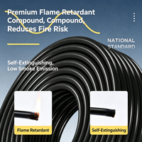Fil de construction ZR-BV, fil de cuivre rigide isolé en PVC ignifuge, câble de câblage électrique