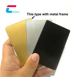 印刷可能な215/216 <span class=keywords><strong>Nfc</strong></span>スマートカードブランク、カスタマイズされた印刷マットブラックメタル<span class=keywords><strong>Nfc</strong></span>名刺パッケージ付き - Product Image 3