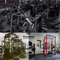 Juegos de Máquinas de Entrenamiento de Fuerza Comercial de Titanio: Soluciones de Equipos Multifunción para Gimnasios y Entrenamientos de Cuerpo Completo