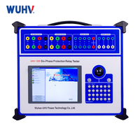 Kit de Prueba de Inyección Secundaria Automotriz UHV-1200, Probador de Protección de Relés de Seis Fases