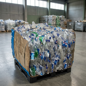 เศษขวดพลาสติก HDPE/LDPE PET ล้างทำความสะอาดแล้ว โปร่งใส เกรด A น้ำหนัก 200 กิโลกรัม/BAE แอฟริกาใต้ ยี่ห้อ KBS สำหรับทำเส้นใย - Product Image 3