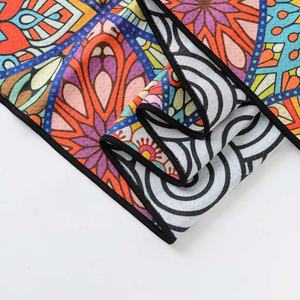 <span class=keywords><strong>Serviette</strong></span> <span class=keywords><strong>de</strong></span> <span class=keywords><strong>plage</strong></span> en microfibre <span class=keywords><strong>de</strong></span> daim imprimé par Sublimation, à séchage rapide, en plastique recyclé, sans sable, avec Logo - Product Image 4