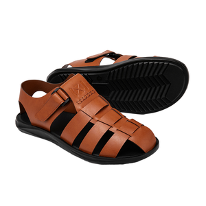 Sandalias Planas Ligeras de Verano para Hombre, Diseño Abierto, Color Sólido, Microfibra, Suela de PU, Estilo Romano, Suaves, Cómodas, Transpirables, Fáciles de Poner, Talla Europea - Product Image 1